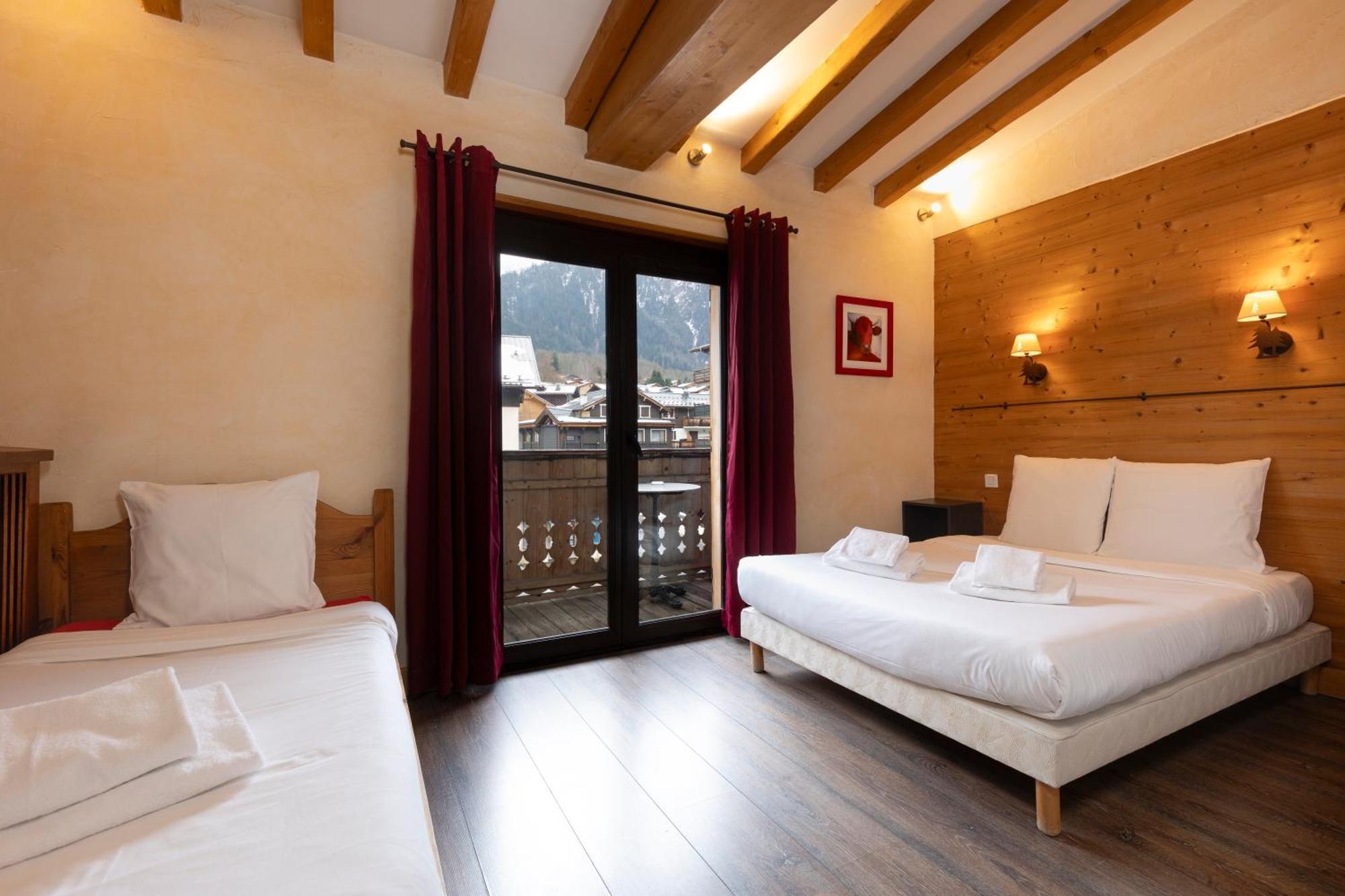 Hotel Le Saint Antoine Les Houches Exterior foto