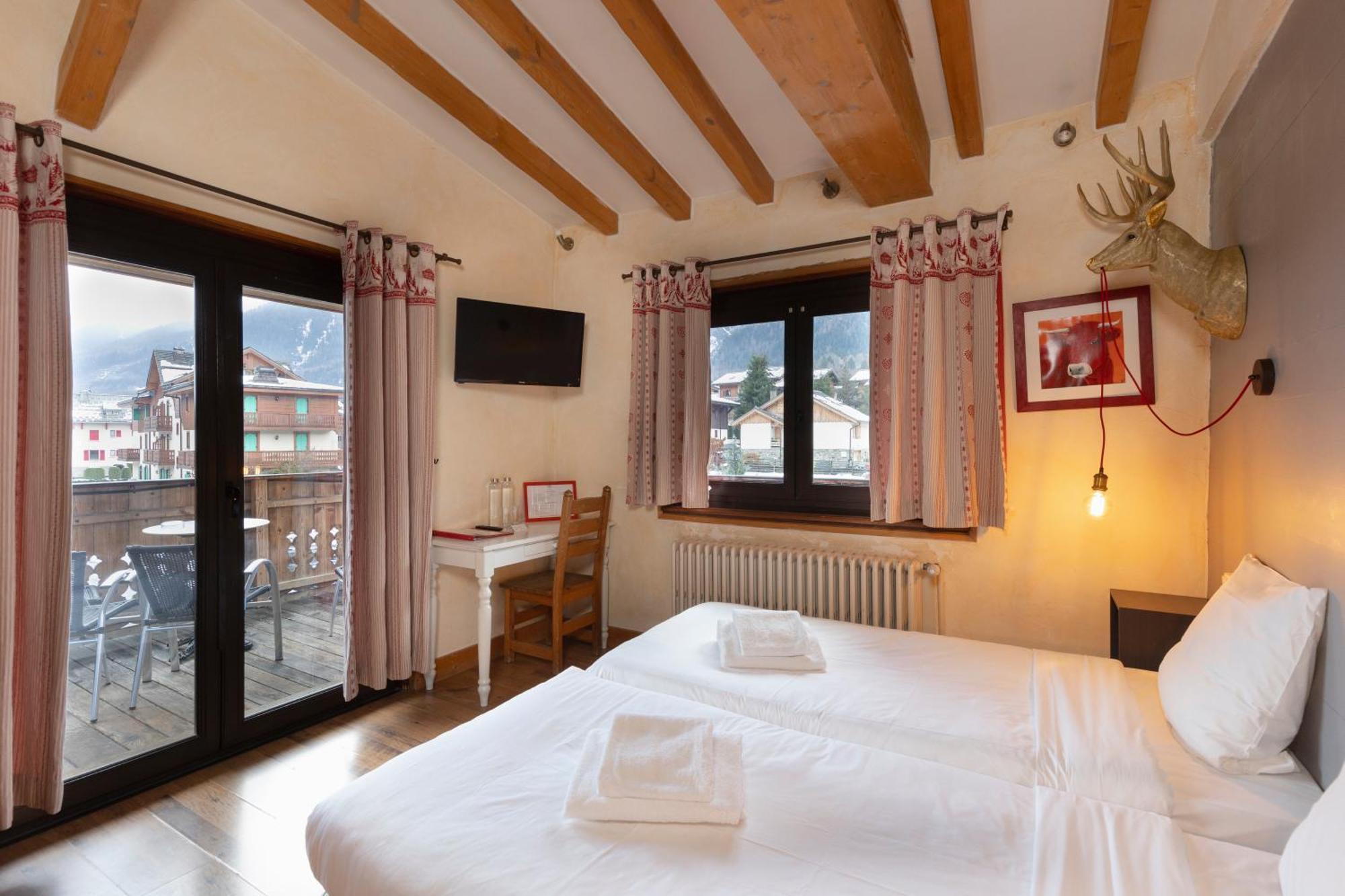 Hotel Le Saint Antoine Les Houches Exterior foto
