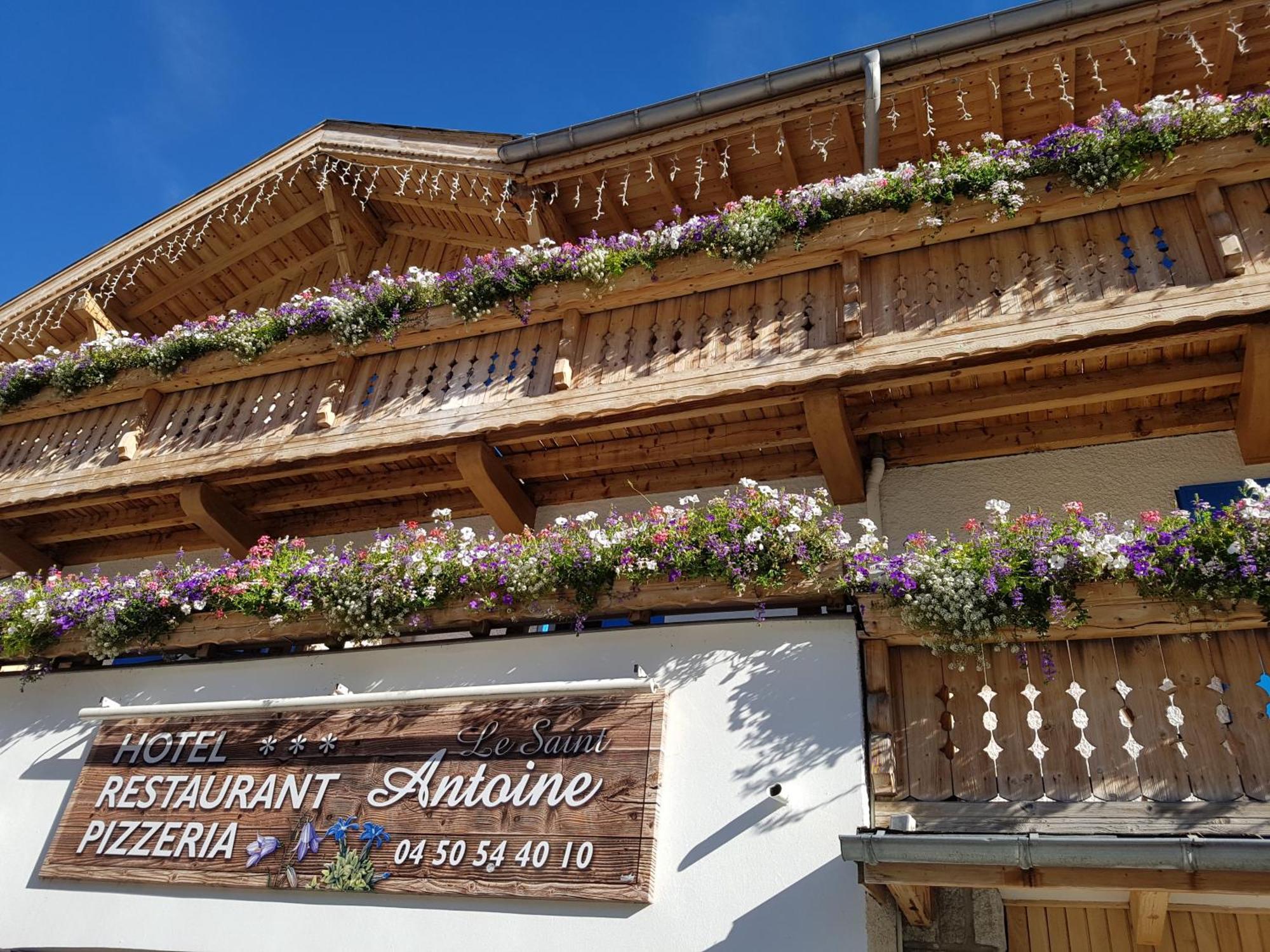 Hotel Le Saint Antoine Les Houches Exterior foto