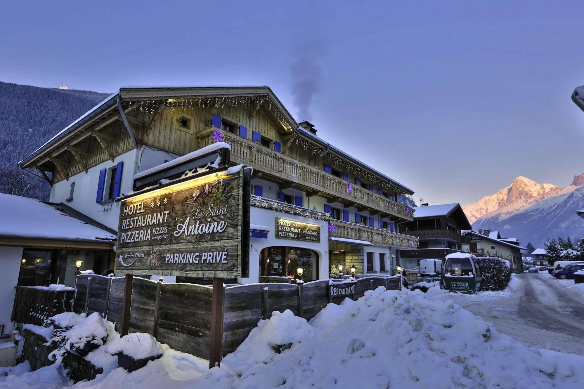 Hotel Le Saint Antoine Les Houches Exterior foto